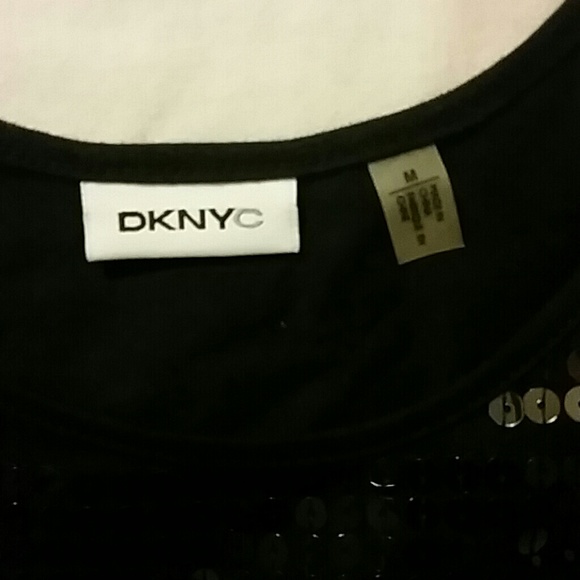 *SALE* NWOT DKNYC Sequin Club Top - Picture 2 of 3