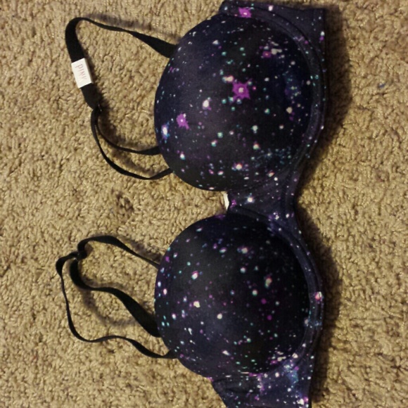 Victorias Secret Pink galaxy bra