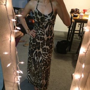 Leaped maxi dress