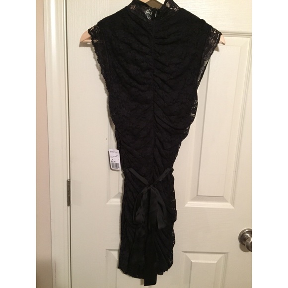 BLACK LACE DRESS - Picture 2 of 3