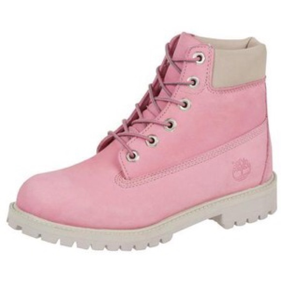 timberland shoes baby pink