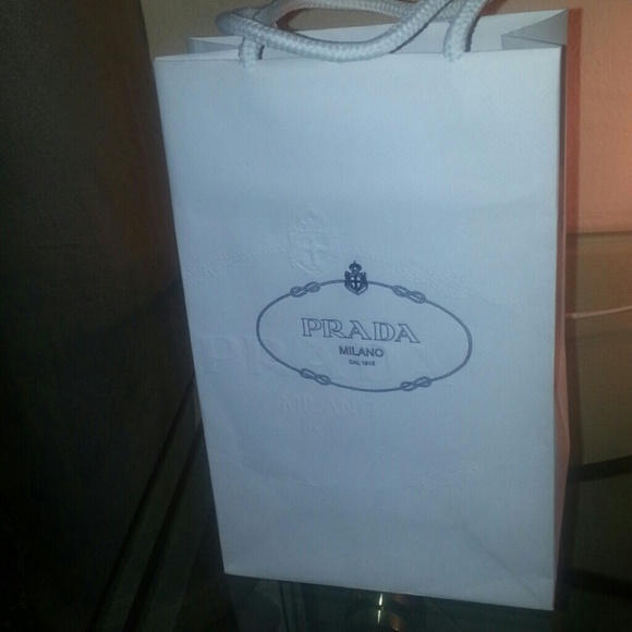M prada  gift bag $