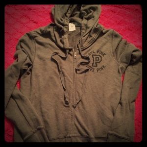 VS PINK gray hoodie ON HOLD
