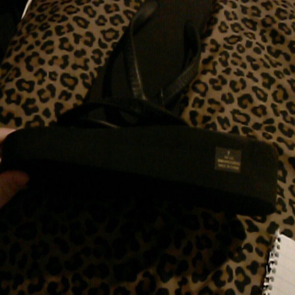 J. Crew Black Flip Flops - Picture 2 of 4