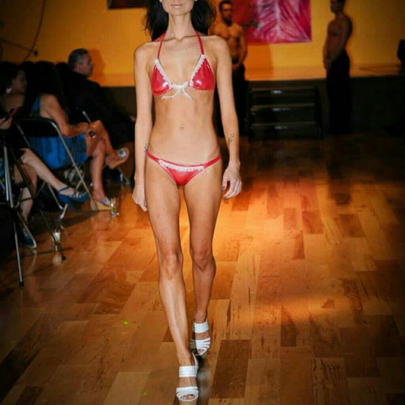 One of a kind Lingerie inspired  bikini