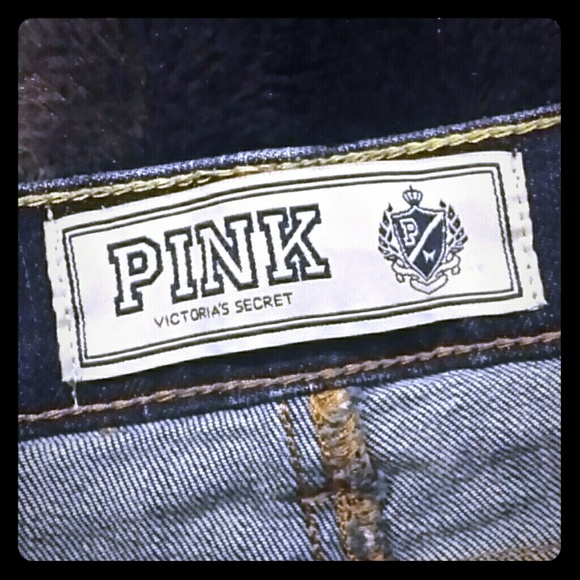 Victorias Secrets brand "Pink" blue jeans size 0