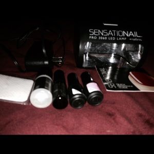 💢SOLD 💥Sensational LED gel nail kit.
