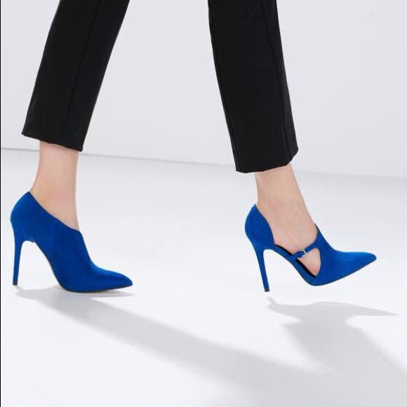 🎉HOST PICK🎉Zara high heel leather lace-up bootie - Picture 2 of 8