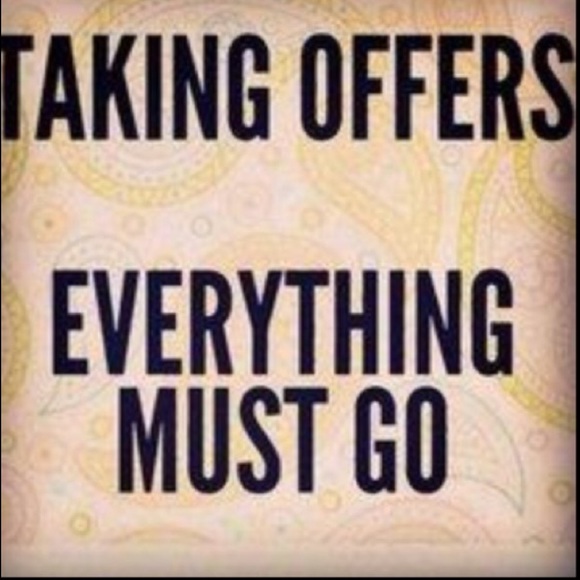 WILL ACCEPT ANY OFFER!