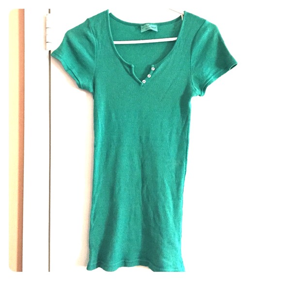 Aqua T-Shirt by Michael Stars