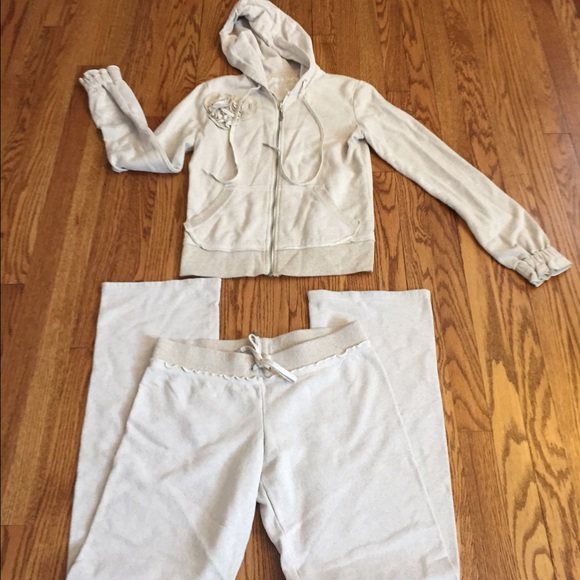 Juicy Couture Beige and Gold Jumpsuit