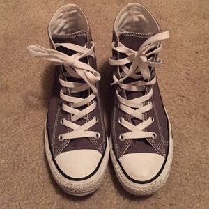 Dark Grey Converse High Top