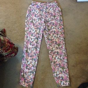 Charlotte Russe Floral pants