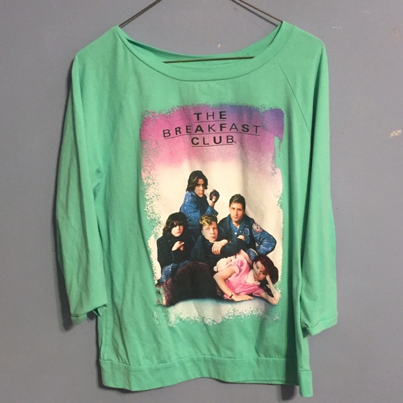 Turquoise Breakfast Club Shirt