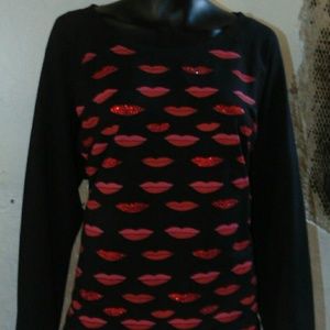 Smooches Dolman sleeve sweatshirt