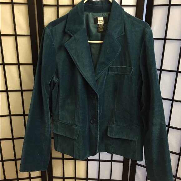 Turquoise jacket