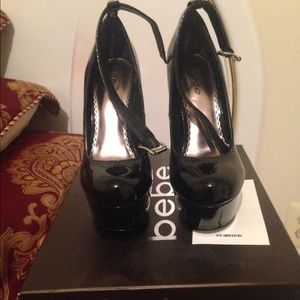 Black Platform Pumps. New with box! Size 7.