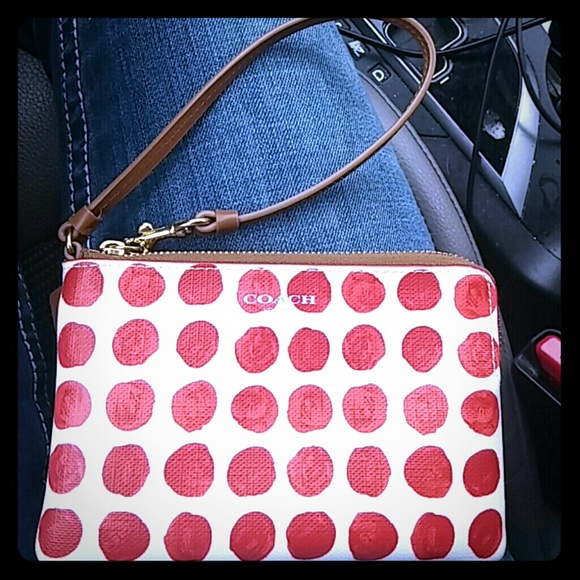 Beautiful authentic coach clutch - Picture 1 of 3