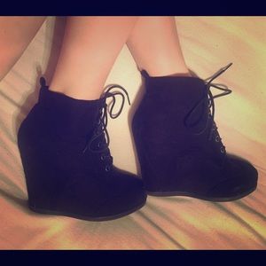 Wedge Booties