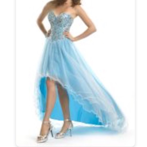 Party time prom dress Aqua