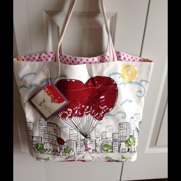 Brighton Be Mine Canvas Tote