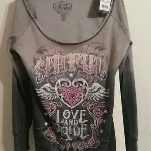 Thin sweater can be used for a pull over beautiful