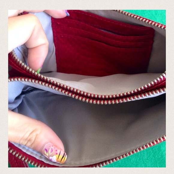 Sexy CK wrist bag - hot red - Picture 2 of 3