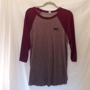 OBEY Baseball T-Shirt