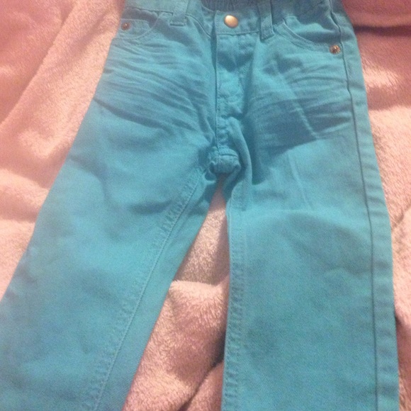 Baby boy light blue denim skinny jeans