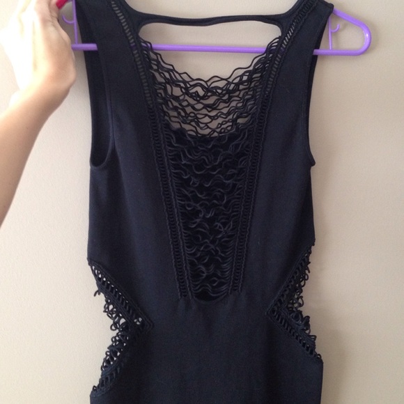 black bebe dress - Picture 3 of 4