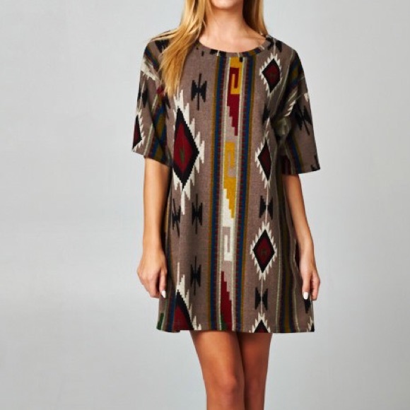 Aztec dress