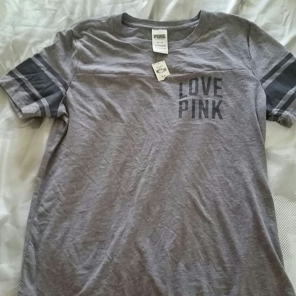 !!!ON HOLD!!!Victorias secret pink varsity tee!