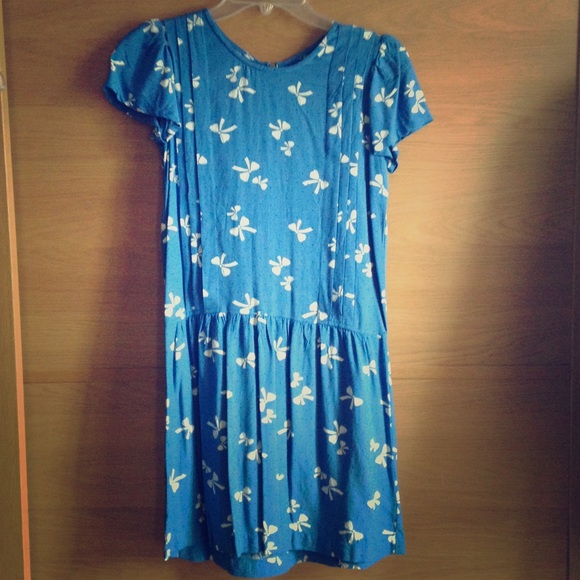 Cooperative Dresses & Skirts - [Urban Outfitters] Cooperative Bow Print Dress