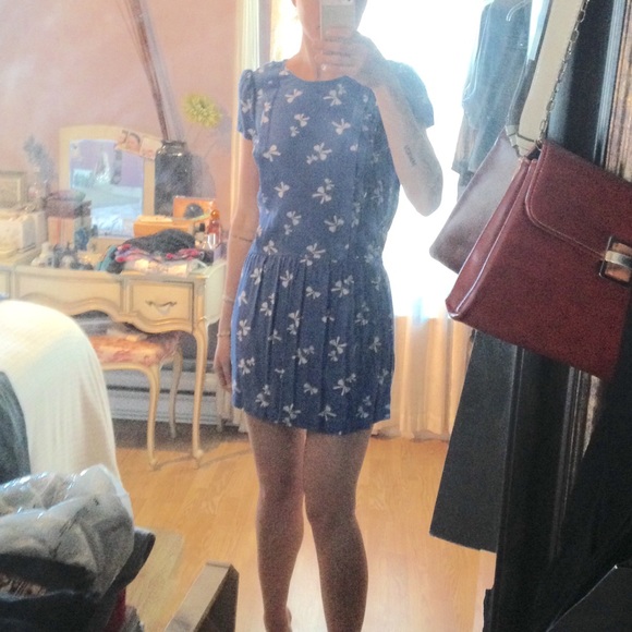 [Urban Outfitters] Cooperative Bow Print Dress - Picture 4 of 4