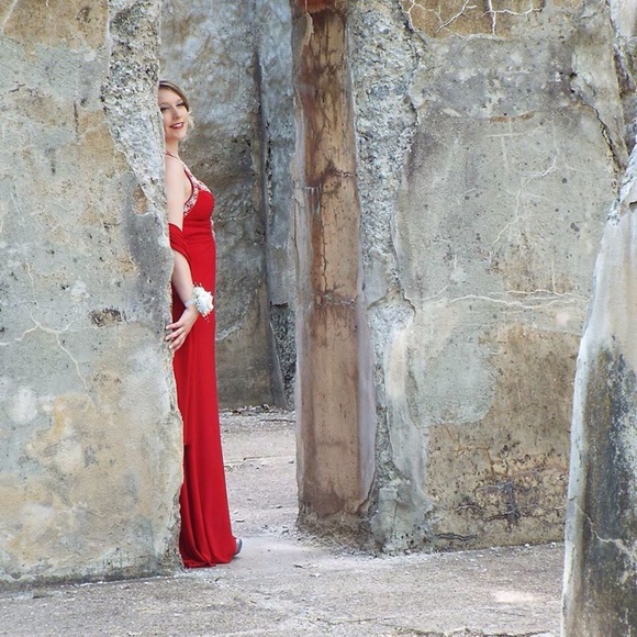 Red Prom Dress - Picture 2 of 2