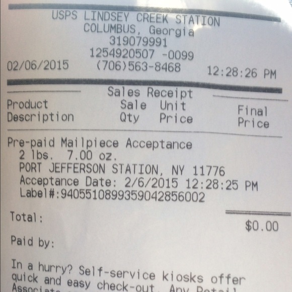 Delivery of purchase! - Picture 1 of 1