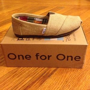 Toms Women Classic Natural Burlap