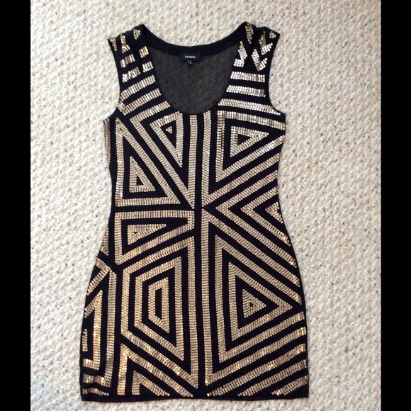 Express Sequined Dress