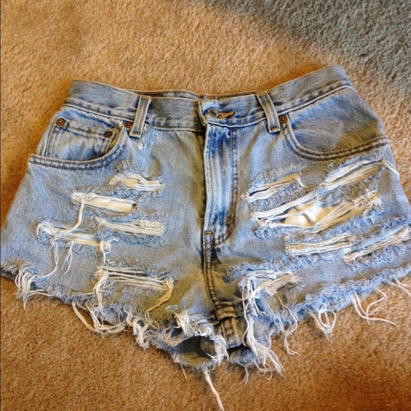 High waisted shorts