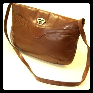 Etienne Aigner' Brown leather purse