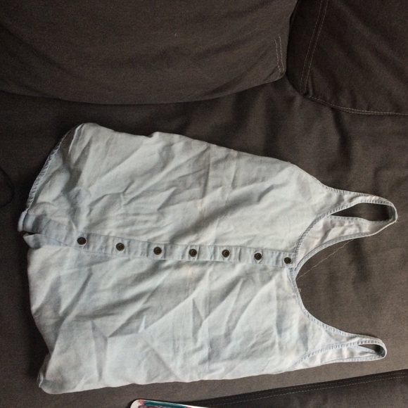 Jean style Tank Top