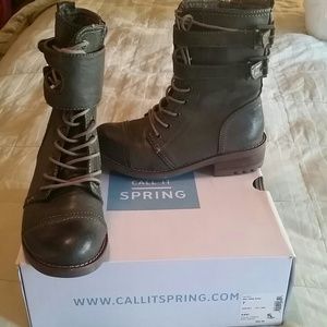 🎀🎉 HOST'S PICK 🎉🎀 Green Military Boots