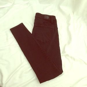 AEO Hi-Rise Black Jeggings
