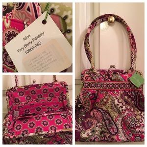 Brand New Vera Bradley Alice Satchel