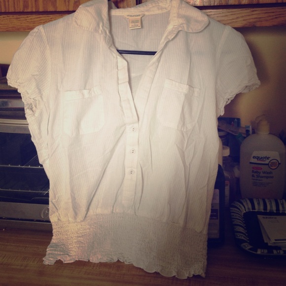 Cute white summer top
