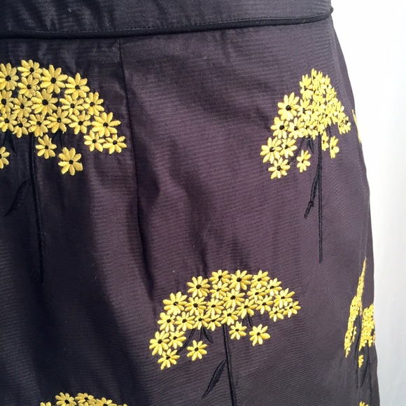 Anthropologie's Floreat Charcoal Skirt