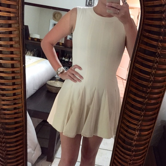 NWT!! Nasty Gal Blush Pleated Dress - Picture 3 of 3