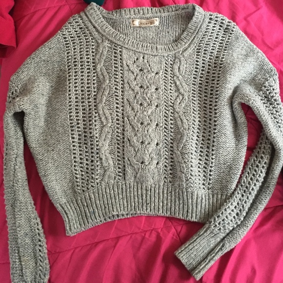 Knitted blue sweater (shimmer)