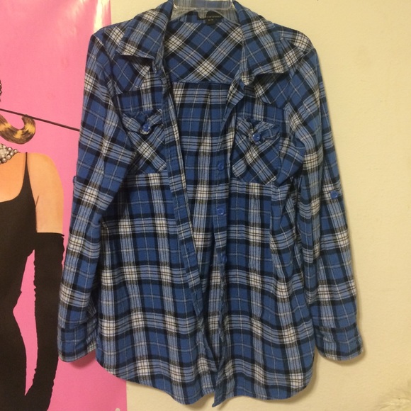 Forever 21 oversized flannel