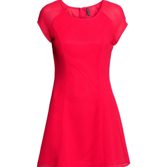 ❌SOLD❌Brand new! Red H&M Dress - Picture 2 of 3
